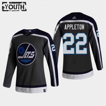 Dětské Hokejový Dres Winnipeg Jets Dresy Mason Appleton 22 2020-21 Reverse Retro Authentic